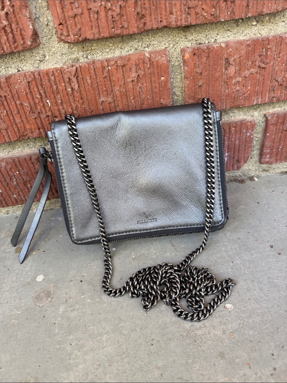 Allsaints Club Mini Crossbody